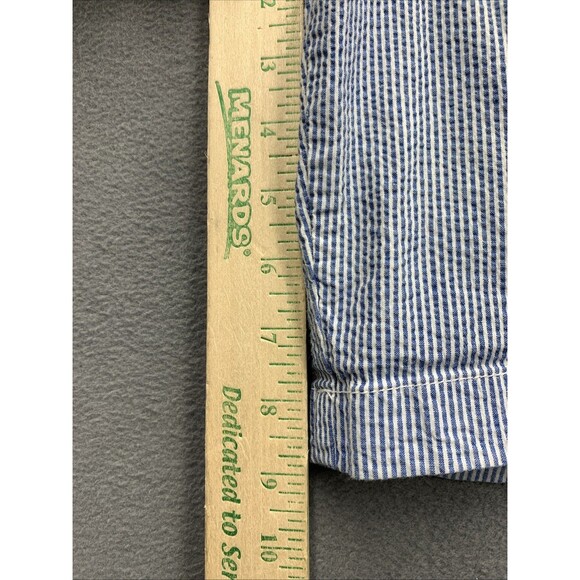 Banana Republic Bermuda Shorts Mens AIDEN Short Preppy Blue Striped Size 29 - Picture 6 of 13